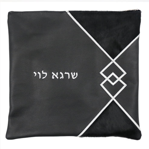Custom Leather Tallit  Tefillin Bag Style #3047-C2