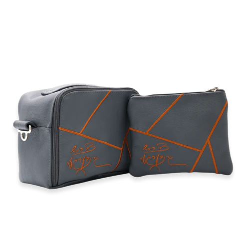 Custom Leather Travel Tallit  Tefillin Bag Style #6000-A2